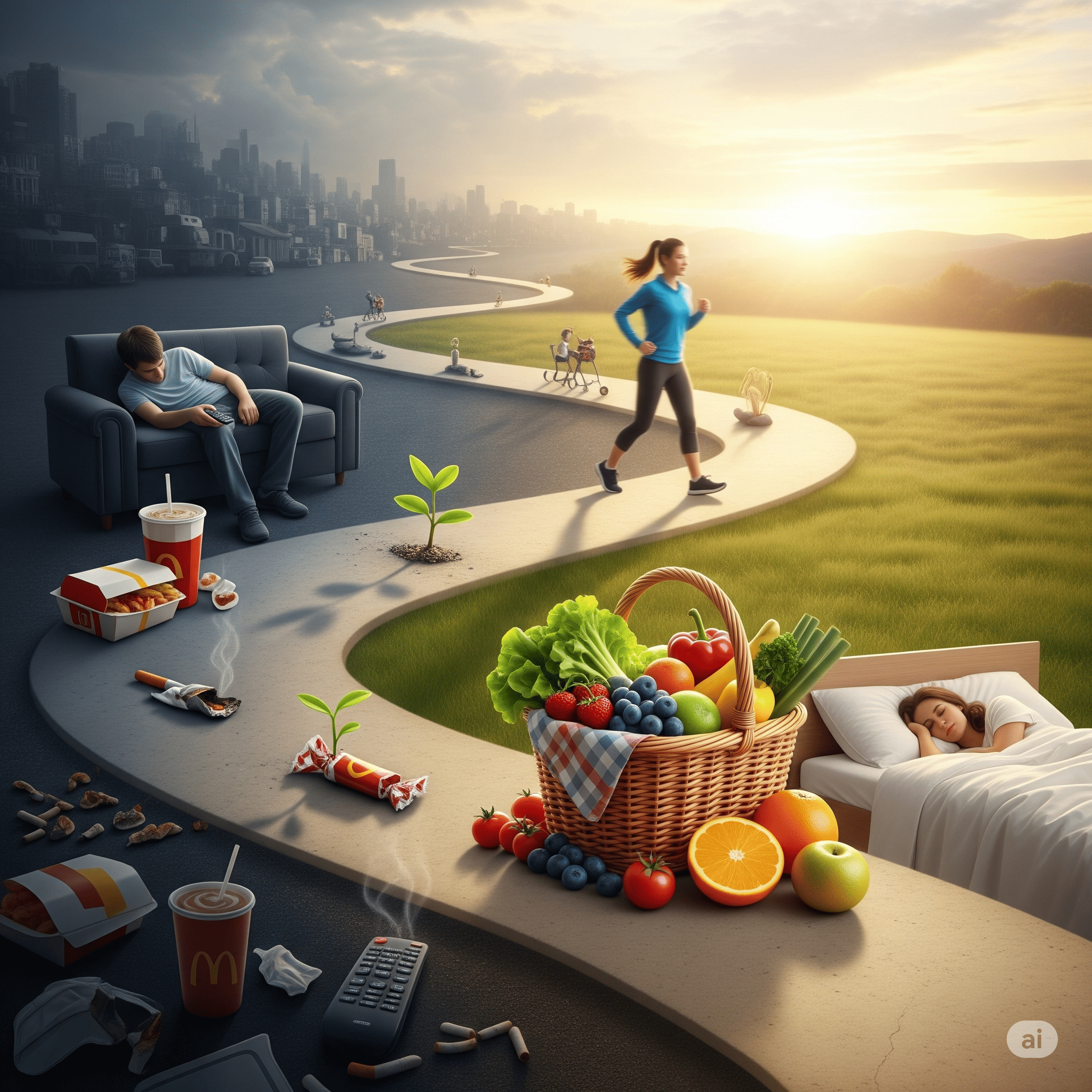 Weight loss journey, creating good habits