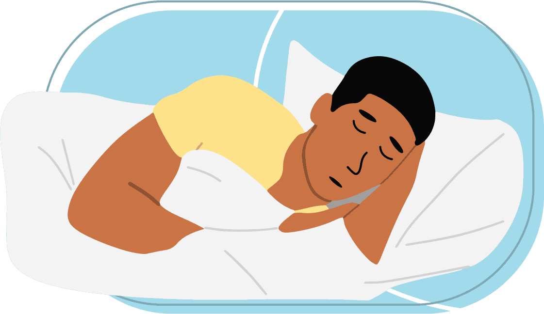 person sleeping
